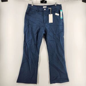 Blue‎ By Artemis Women's Navy Size 12 Natasha Bootcut Pants NWT